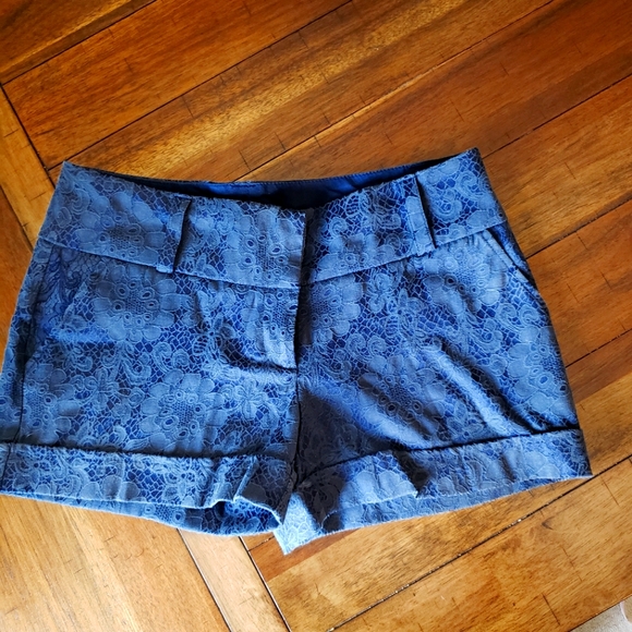 Maurices Shorts Maurices Navy Blue Dress Shorts Poshmark